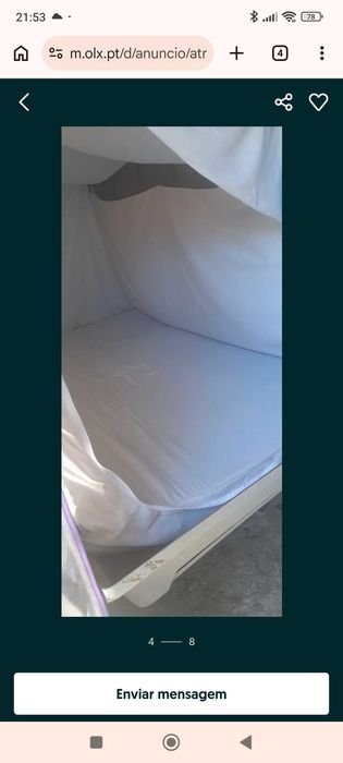Vendo atrelado tenda