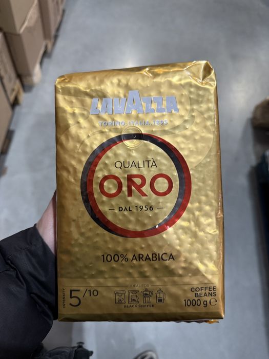 Кава Lavazza Oro 1кг зерно. 6шт/ящ