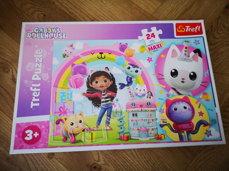Gabi Koci Domek Gabby's Dollhouse puzzle Maxi 24 elementy 3+