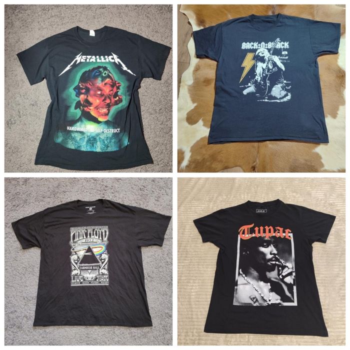 Колекція Футболок Рок & Реп Ікон, ціни різні.