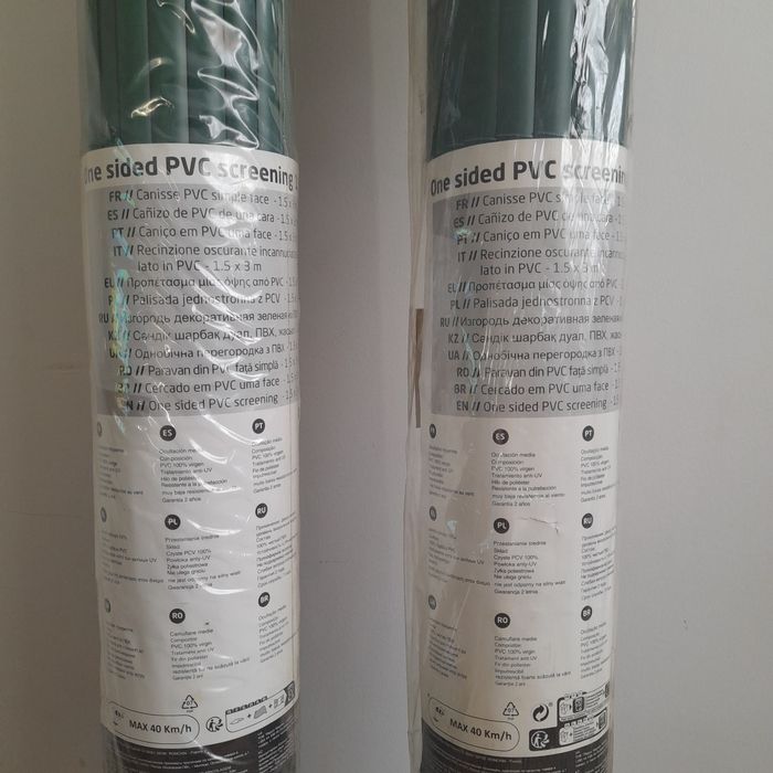 Tela em PVC novo 1,5 cm/ 3m