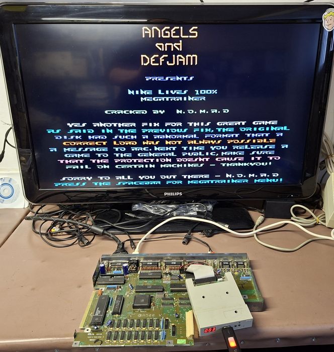 Amiga 500 płyta główna Rev. 5A