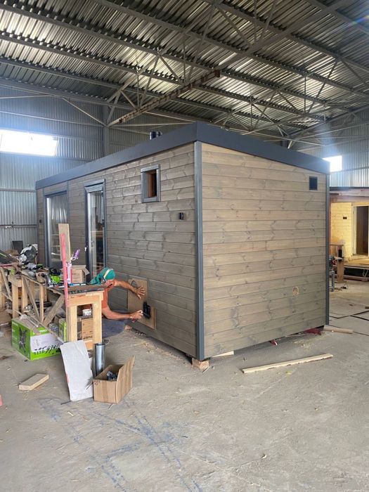 Сучасні модульні лазні | Проєктування та виготовлення під ключ