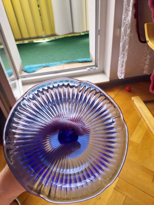 Cukiernica niebieska prl