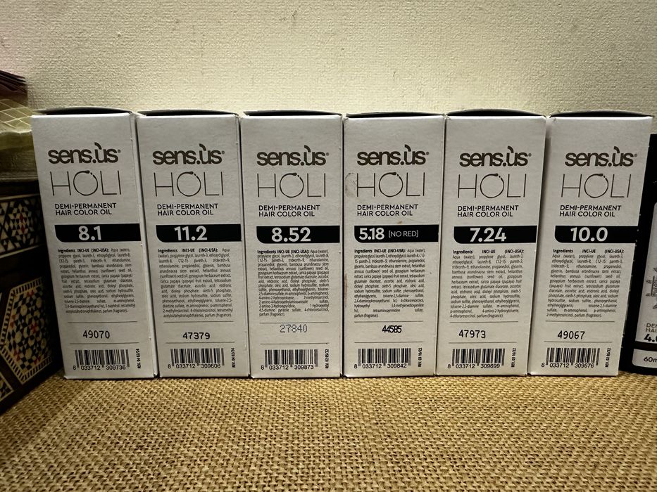 Фарба краска SENSUS для волосся