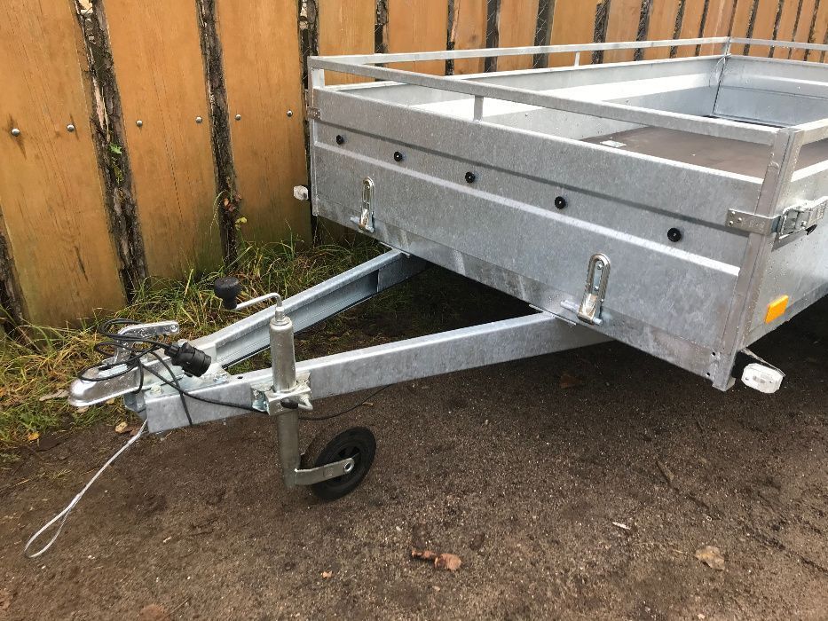 Przyczepka 2 osie   BORO MAJSTER 3x1,5 750 DMC dostawa cała Polska