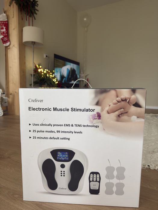 Електронний масажер ніг EMS TENS