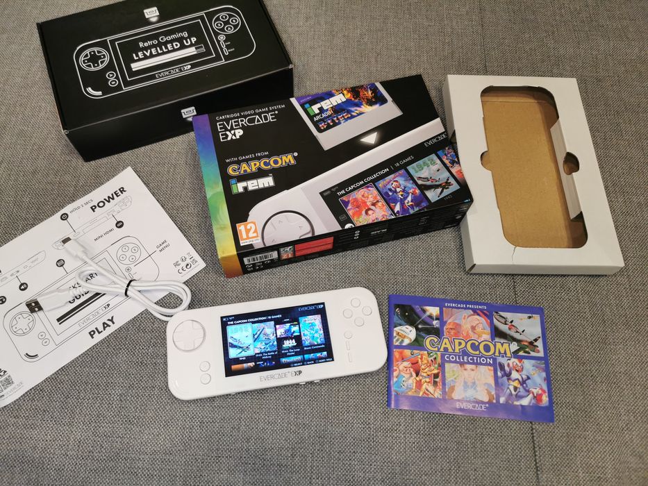 Konsola EVERCADE EXP + 18 gier  (najlepszy model) jak nowa SKLEP URSUS