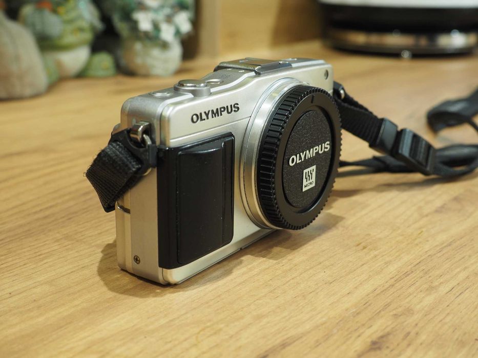 Olympus PEN E-PM2, srebrny, uszkodzony