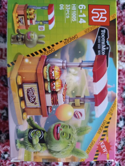 Конструктор лабубу tooth monster