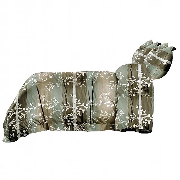 POŚCIEL mikrofibra trójwymiarowa stylowa komplet 160x200/3 części HXDD