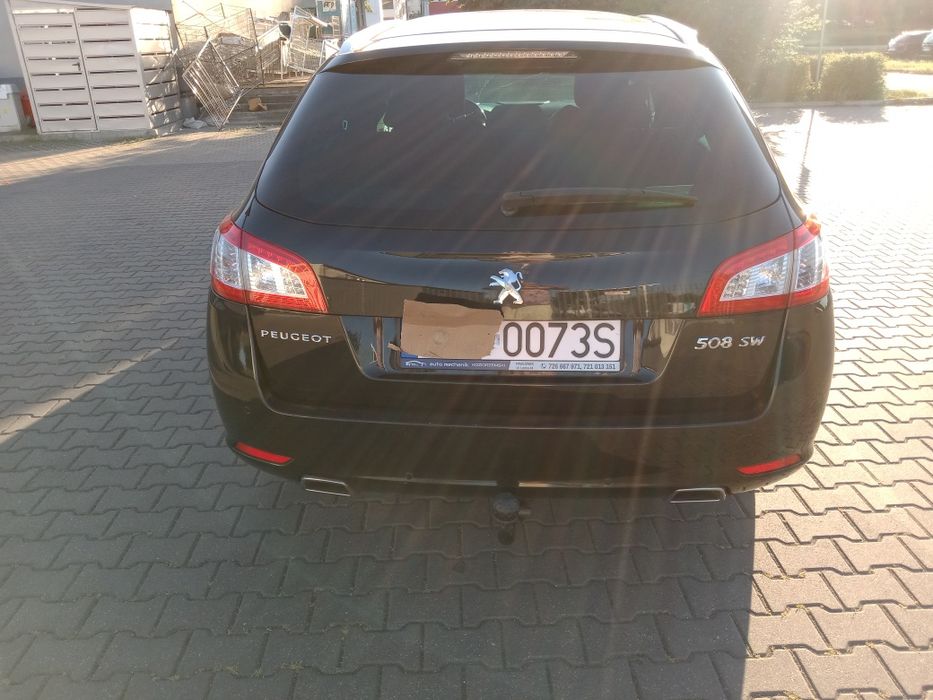 Peugeot 508, 1.6 benzyna, 2014r, 240 tyś.km przebieg