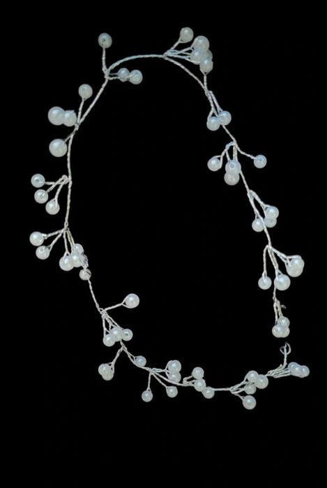 Gałązka ślubna ozdoba biżuteria ślubna włosy