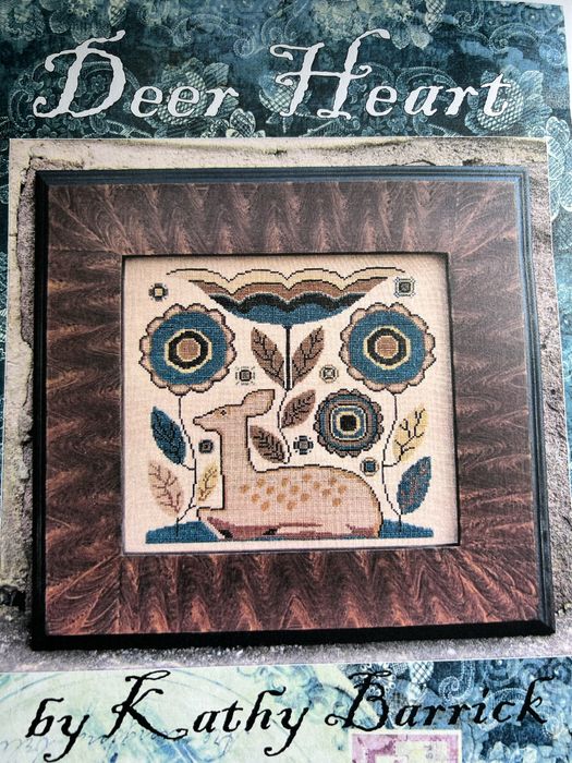 Схема для вишивання дизайнера Kathy Barrick / Deer Heart