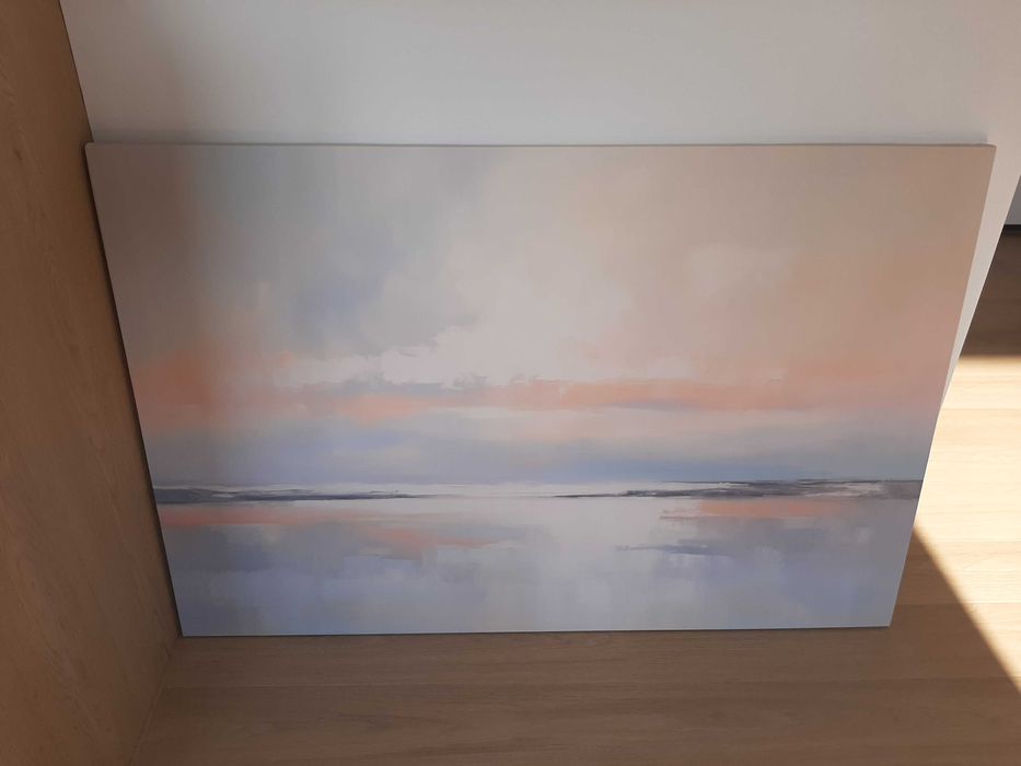 Obraz na eko-płótnie Abstrakcyjny pejzaż 120 x 80 cm