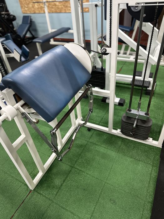 Máquina musculação (bicep curl)
