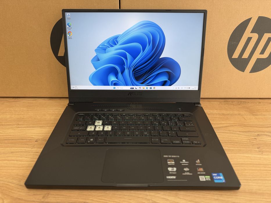 Ігровий Asus Dash F15/Intel I7-11370H/RTX 3060/16GB/512Gb SSD