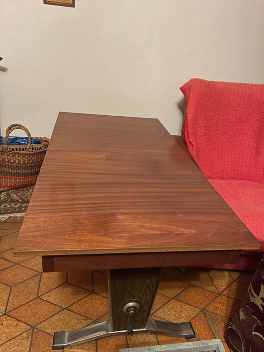 Ława / stolik kawowy PRL – vintage, regulowany, klasyk designu