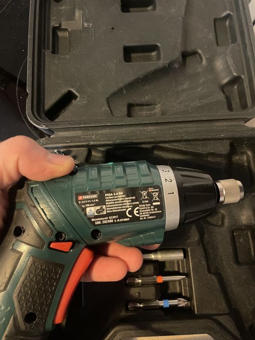 Wkrętarka Akumulatorowa PARKSIDE pssa 3.6 C4 aku do wymiany