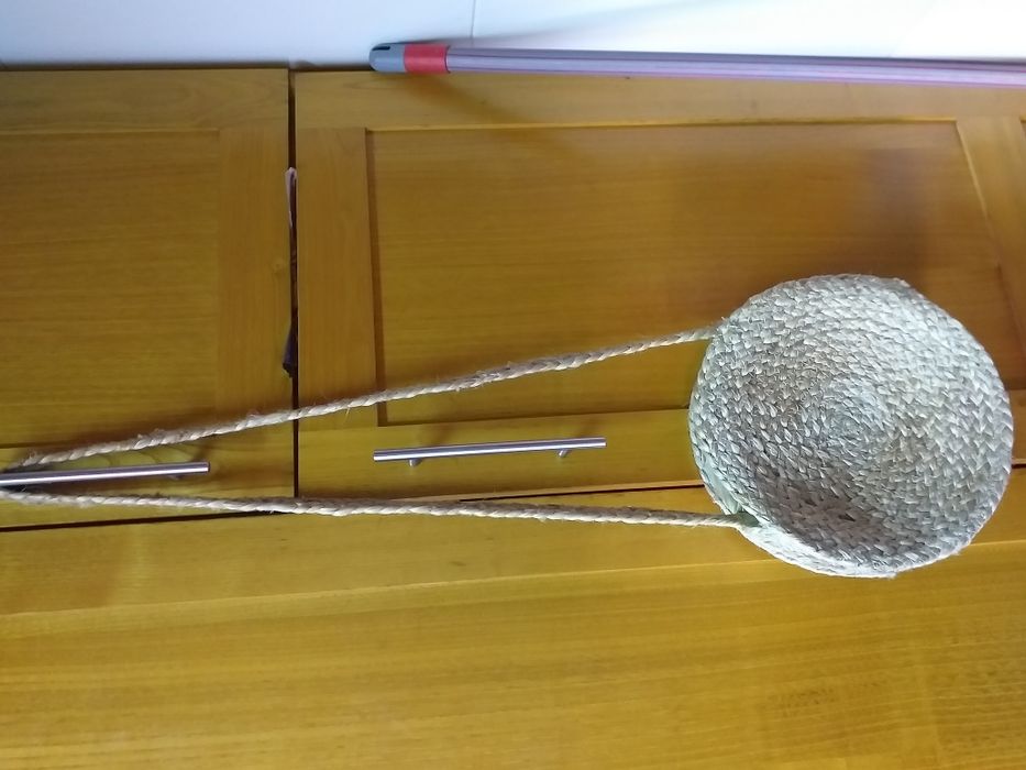 1 Malas de Juta Novas + Calções ganga H&M novos