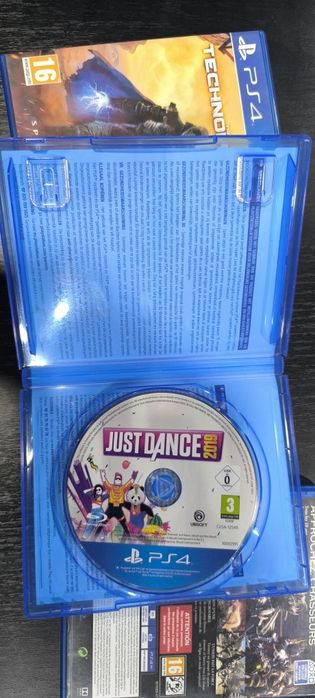 Monster Hunter world/The technomancer/Just dance 2019 PlayStation 4