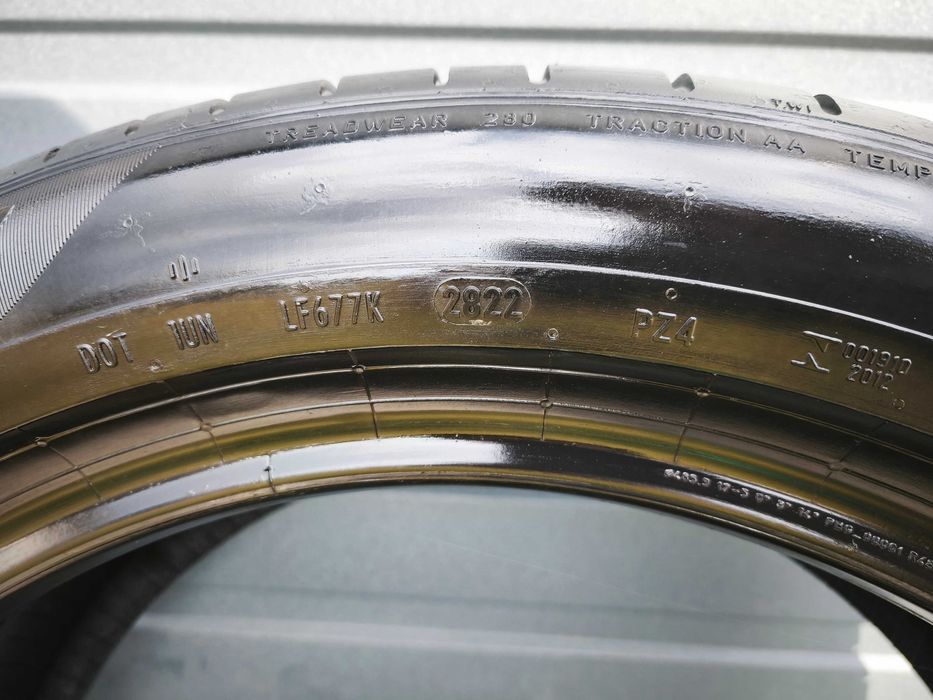 PIRELLI P Zero 235/50r19 99W Ładne 7mm 2022 KOMPLET
