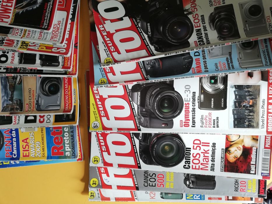 Lote de 21 Revistas Super Digital Foto