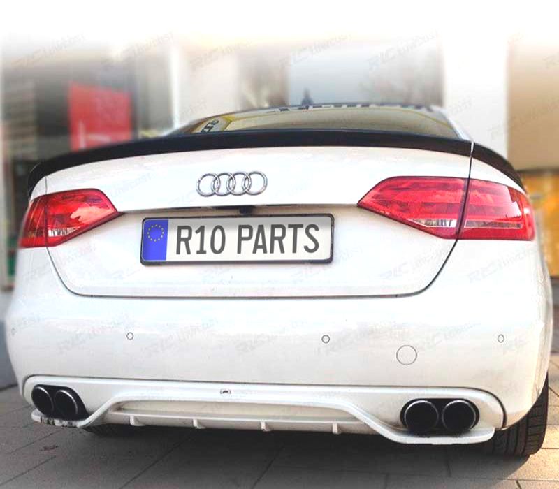 DIFUSOR TRASEIRO AUDI A4 B8 07-11 LOOK ABT