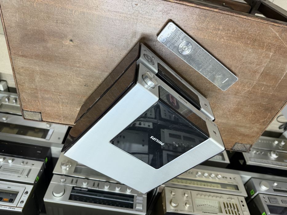 ‼️Lampowa wieża stereo Philips MCD908/12, z pilotem, Audio Room