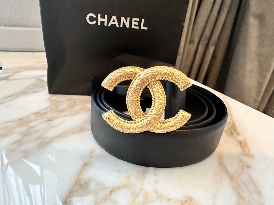 Chanel Новий ремінь/ пасок чорний