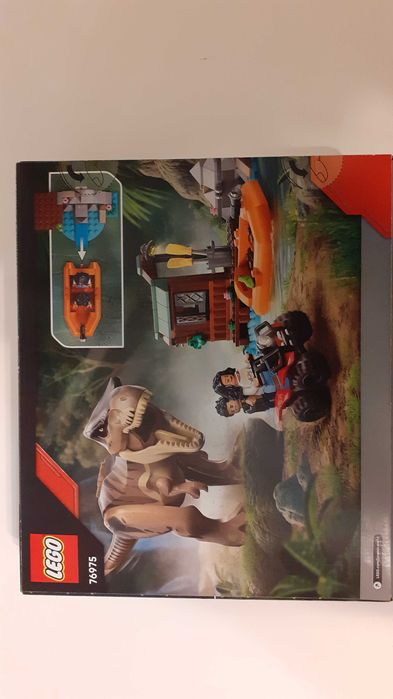 Lego 76975 Jurassic World Ucieczka rzeką przed tyranozaurem Nowy