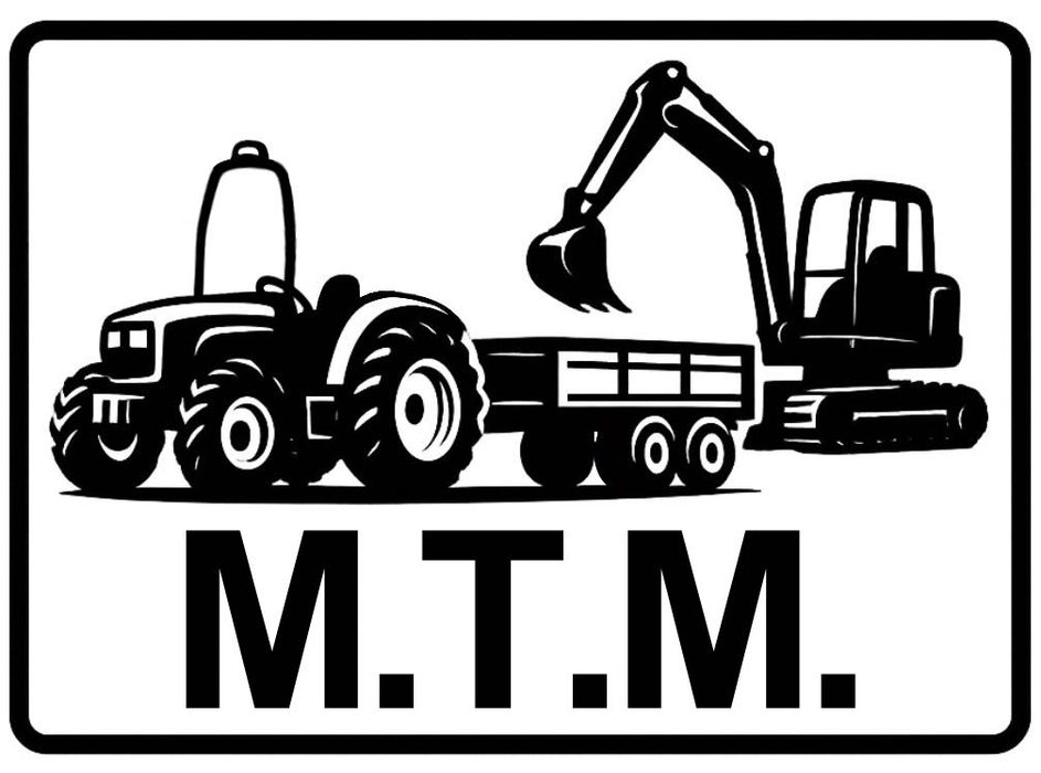 Serviços de mini giratória e trator