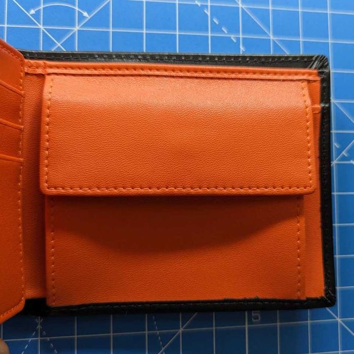 Carteira Teehon com 10 ranhuras, RFID, bolsos para notas e moedas
