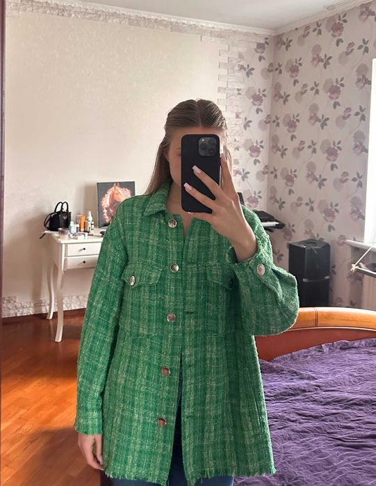 Куртка-сорочка ZARA