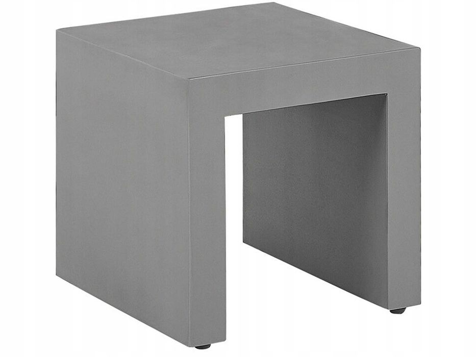 stolik betonowy ogrodowy pufa stołek szary 40x40x45cm
