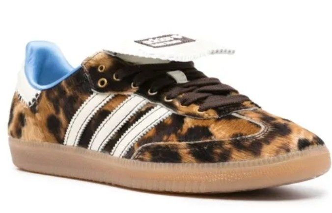 39 adidas Wales Bonner Samba leather, Leopardo, edição coleção, novo