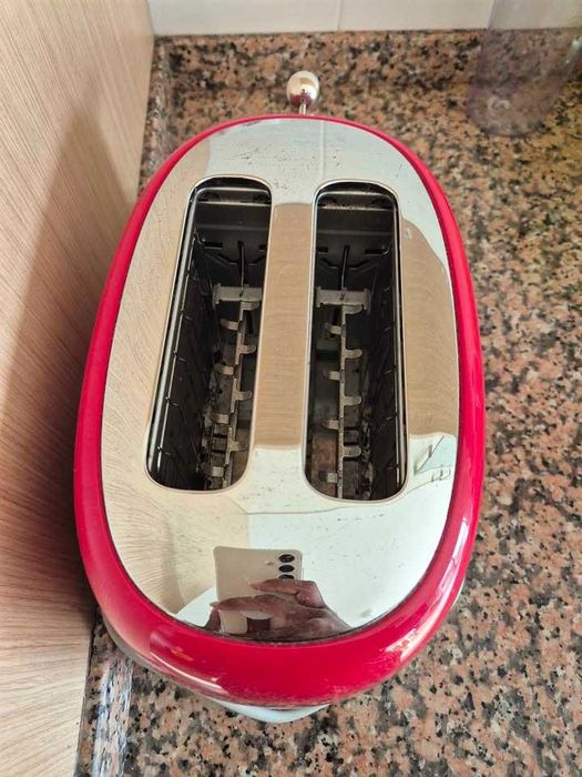 Conjunto SMEG Torradeira + Chaleira | Estilo Retro