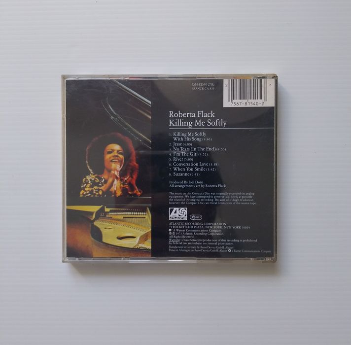 CD de Roberta Flack - Killing me softly
