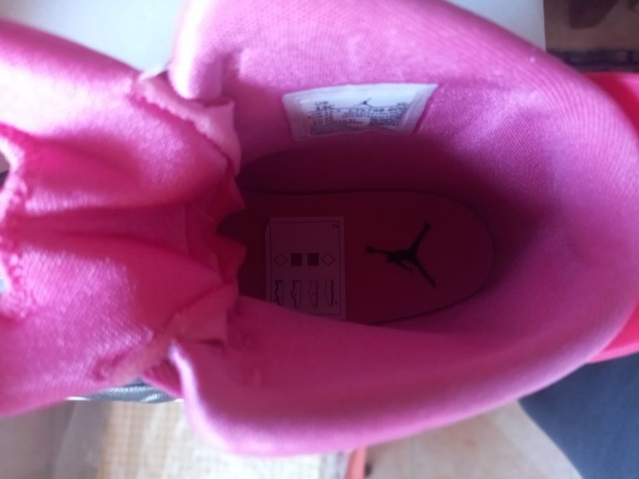 Air Jordan Botas Nike Drip 23 Impermeável Rosa/Preto EU 31