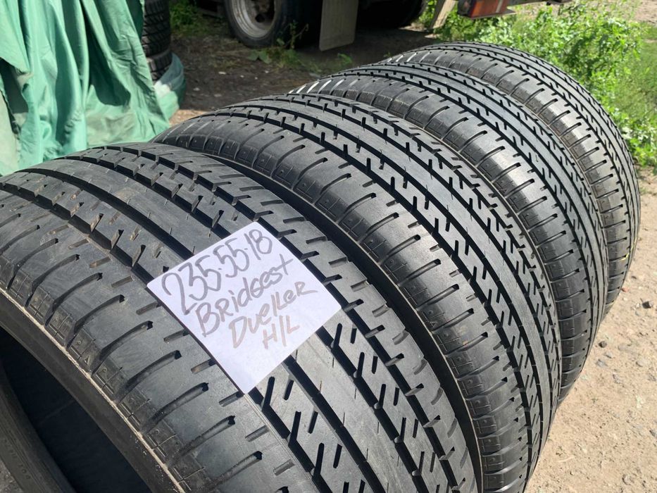 235-55-R18 BRIDGESTONE DUELER комплект 4штуки резины шины GERMANY 2024