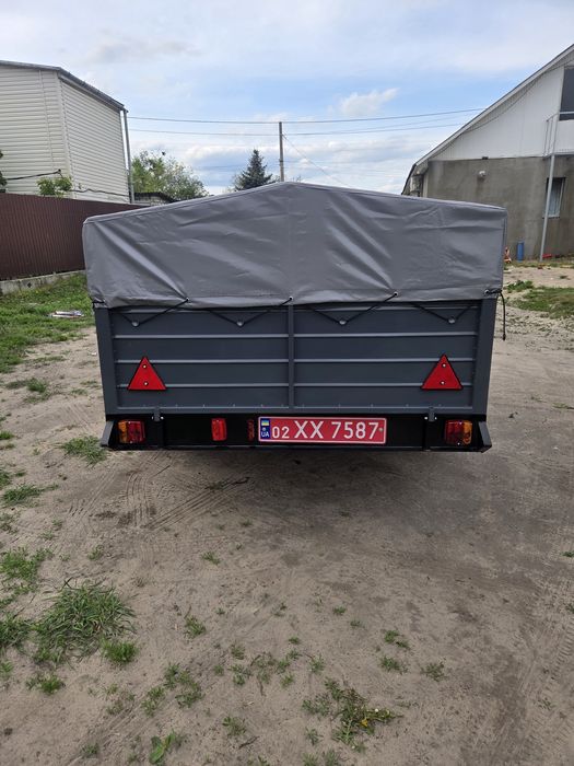 Причіп 2.50х1.50х55 посилений на 1500кг