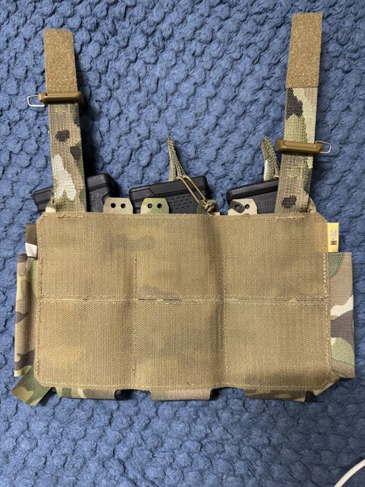 Передня панель M-Tac для плитоноски Cuirass QRS на 3 магазини - MultiCam