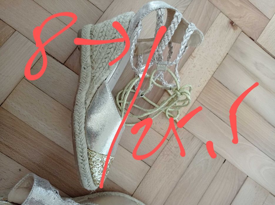 Buty letnie espadryle 39(25,5cm)