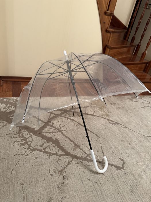 Parasol parasolka przeźroczysta