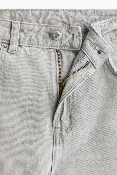 Spodnie dżinsowe 36 nowa kolekc szare Wide High Jeans PROMOCJA DIVIDED