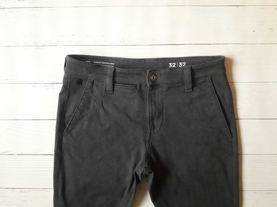 Зауженные мужские брюки g-star skinny chino