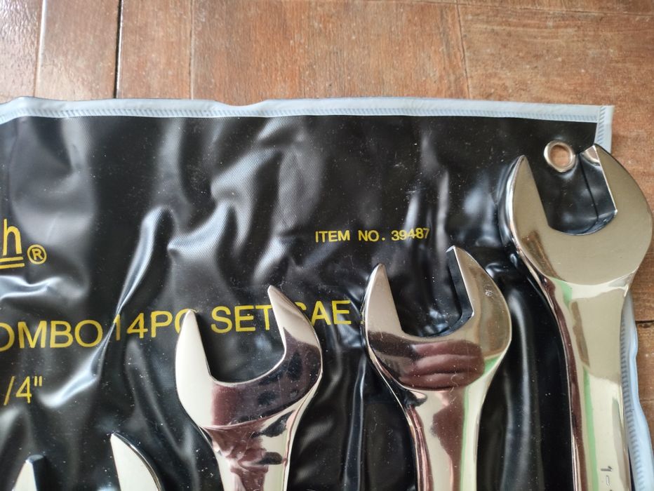 Набір комбінованих дюймових ключів 3/8"-1 1/4" 14  Pittsburgh