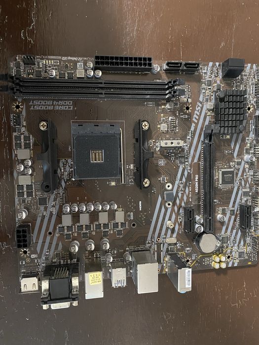 Материнська плата msi a520 m pro