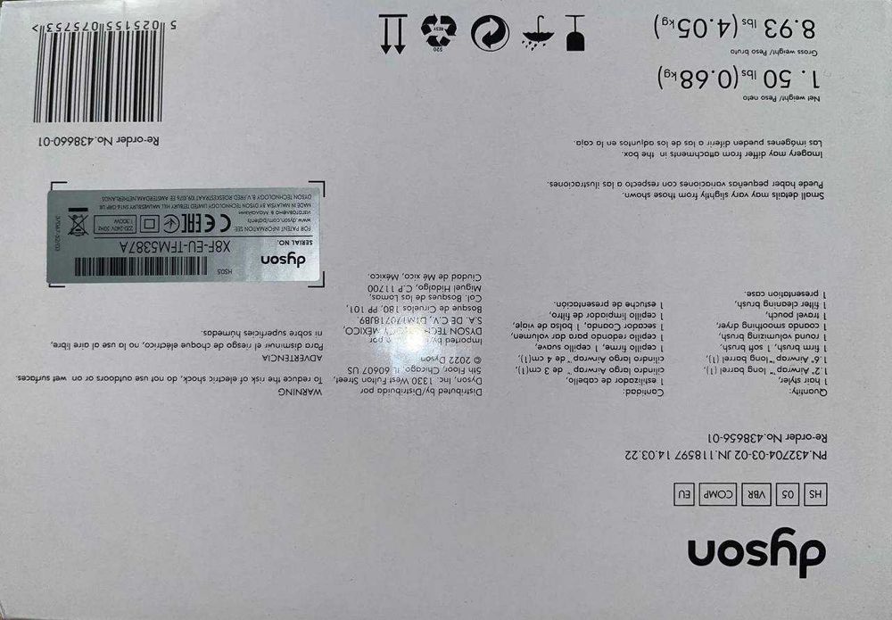 Dyson Airwrap Complete Long Vinca Blue/ Rose (Special Gift Edition)