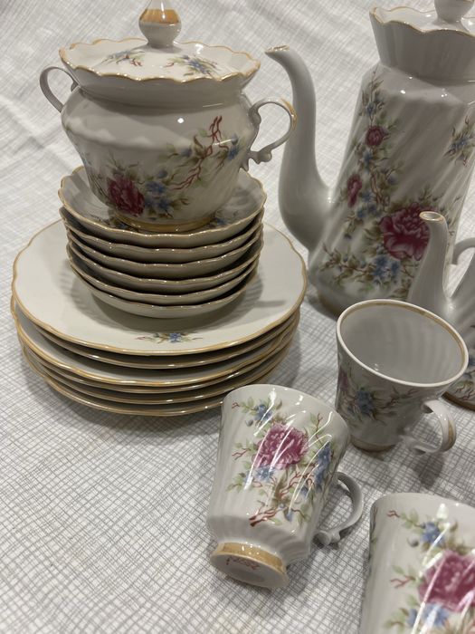 Сервиз кофейный Коростень фарфор.